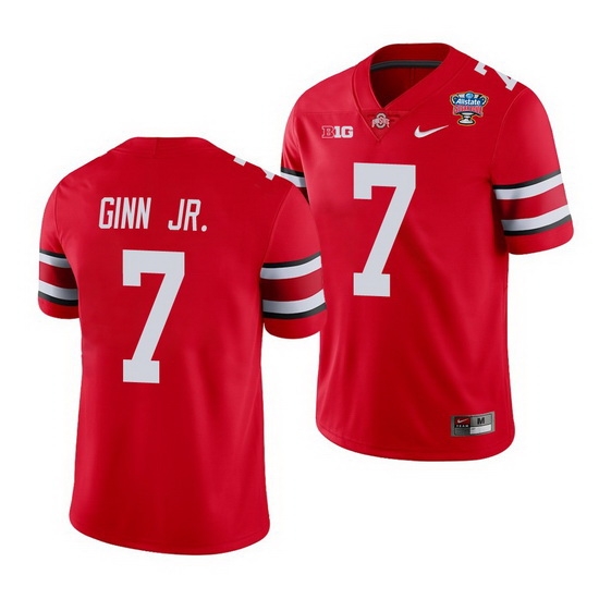 Ohio State Buckeyes Ted Ginn Jr. Scarlet 2021 Sugar Bowl College Football Jersey Ohio State Buckeyes Ted Ginn Jr. Scarlet 2021 Sugar Bowl College Football Jersey