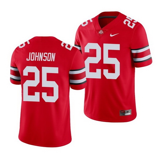Ohio State Buckeyes Xavier Johnson Scarlet Game Men'S Jersey Ohio State Buckeyes Xavier Johnson Scarlet Game Men'S Jersey