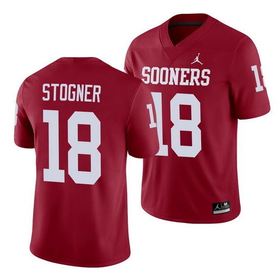 Oklahoma Sooners Austin Stogner Crimson Alumni Men'S Jersey Oklahoma Sooners Austin Stogner Crimson Alumni Men'S Jersey
