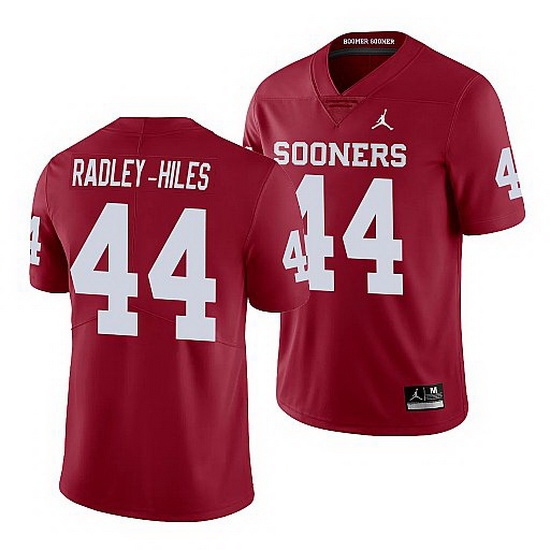 Oklahoma Sooners Brendan Radley Hiles Crimson Limited Men'S Jersey Oklahoma Sooners Brendan Radley Hiles Crimson Limited Men'S Jersey