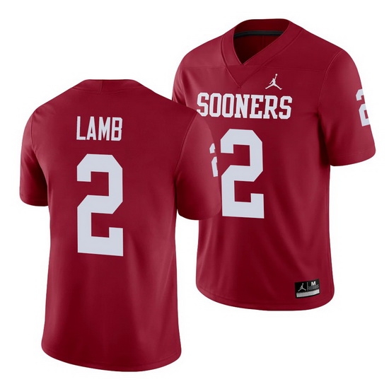 Oklahoma Sooners Ceedee Lamb Crimson Alumni Men'S Jersey Oklahoma Sooners Ceedee Lamb Crimson Alumni Men'S Jersey