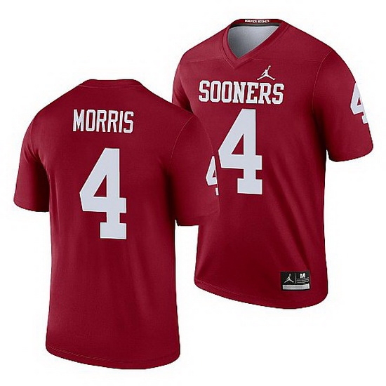 Oklahoma Sooners Chandler Morris Crimson Legend Men'S Jersey Oklahoma Sooners Chandler Morris Crimson Legend Men'S Jersey