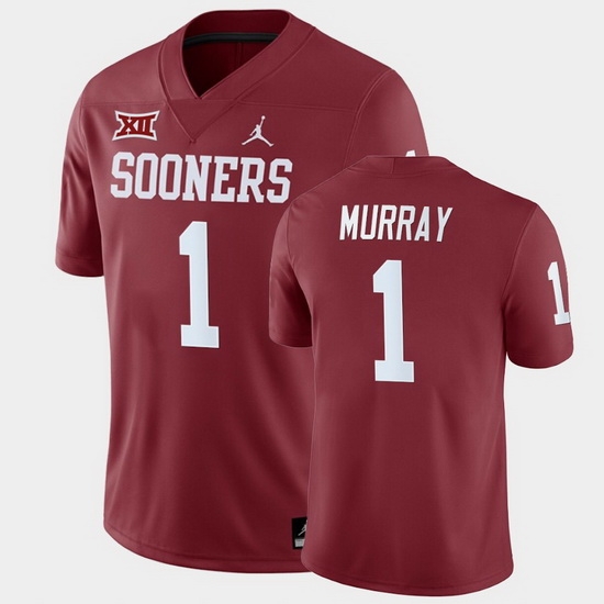 Oklahoma Sooners Kyler Murray Crimson Home Men'S Jersey Oklahoma Sooners Kyler Murray Crimson Home Men'S Jersey