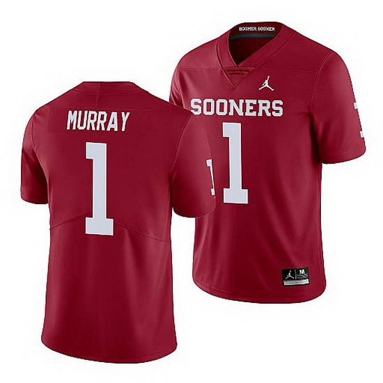 Oklahoma Sooners Kyler Murray Crimson Limited Men'S Jersey Oklahoma Sooners Kyler Murray Crimson Limited Men'S Jersey