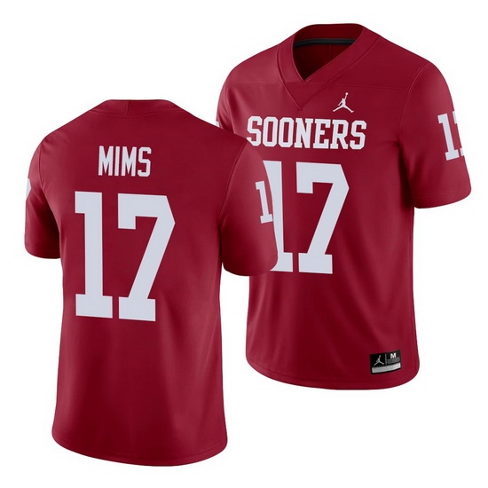 Oklahoma Sooners Marvin Mims Crimson Alumni Men'S Jersey Oklahoma Sooners Marvin Mims Crimson Alumni Men'S Jersey