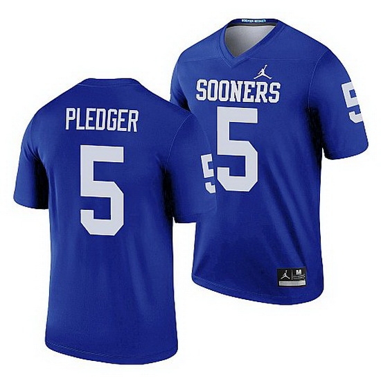 Oklahoma Sooners T.J. Pledger Blue Legend Men'S Jersey Oklahoma Sooners T.J. Pledger Blue Legend Men'S Jersey