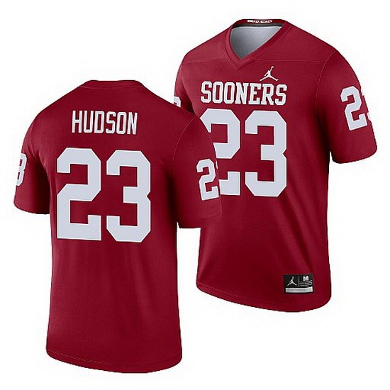Oklahoma Sooners Todd Hudson Crimson Legend Men'S Jersey Oklahoma Sooners Todd Hudson Crimson Legend Men'S Jersey