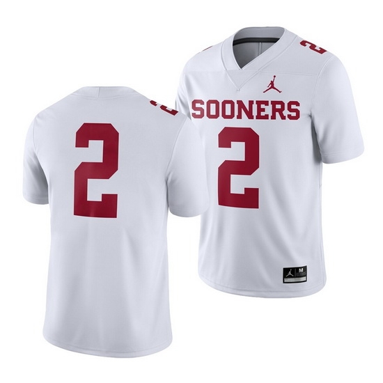 Oklahoma Sooners White Game Men'S Jersey 0 Oklahoma Sooners White Game Men'S Jersey 0
