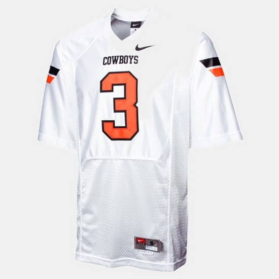 Men Oklahoma State Cowboys And Cowgirls Brandon Weeden College Football White Jersey Men Oklahoma State Cowboys And Cowgirls Brandon Weeden College Football White Jersey