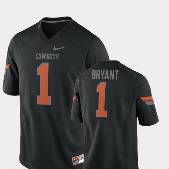 Men Oklahoma State Cowboys And Cowgirls Dez Bryant Black Alumni Football Game Player Jersey Men Oklahoma State Cowboys And Cowgirls Dez Bryant Black Alumni Football Game Player Jersey