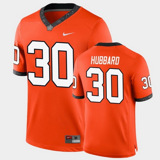 Men Oklahoma State Cowboys Chuba Hubbard College Football Orange Game Jersey Men Oklahoma State Cowboys Chuba Hubbard College Football Orange Game Jersey