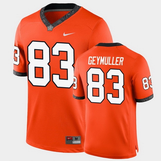 Men Oklahoma State Cowboys Gordie Geymuller College Football Orange Game Jersey Men Oklahoma State Cowboys Gordie Geymuller College Football Orange Game Jersey