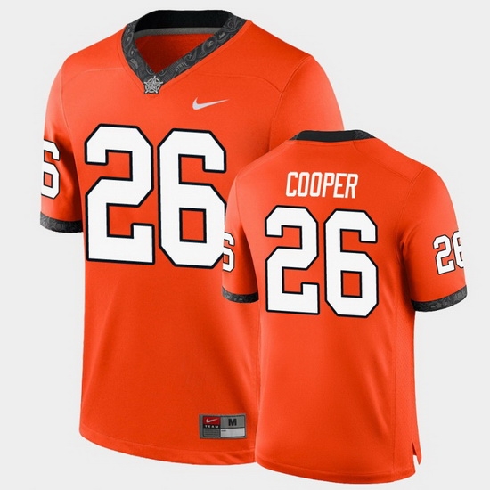 Men Oklahoma State Cowboys Micah Cooper College Football Orange Game Jersey Men Oklahoma State Cowboys Micah Cooper College Football Orange Game Jersey
