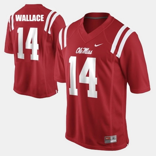 Men Ole Miss Rebels Bo Wallace College Football Red Jersey Men Ole Miss Rebels Bo Wallace College Football Red Jersey