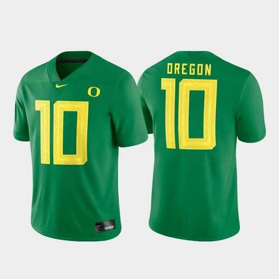 Men Oregon Ducks 10 Green Game Football Jersey Men Oregon Ducks 10 Green Game Football Jersey