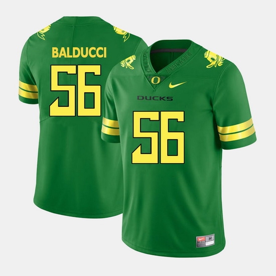 Men Oregon Ducks Alex Balducci College Football Green Jersey Men Oregon Ducks Alex Balducci College Football Green Jersey