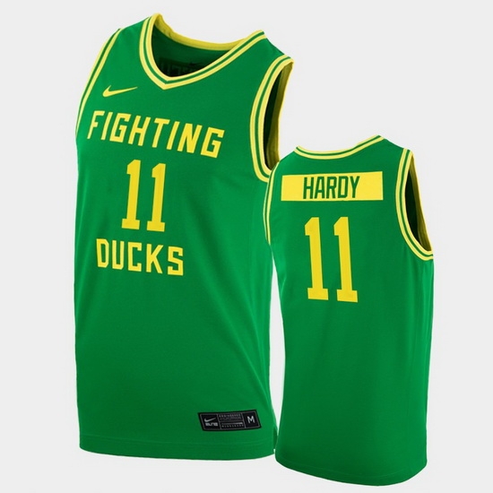 Men Oregon Ducks Amauri Hardy College Basketball Green Replica 2020 21 Jersey Men Oregon Ducks Amauri Hardy College Basketball Green Replica 2020 21 Jersey