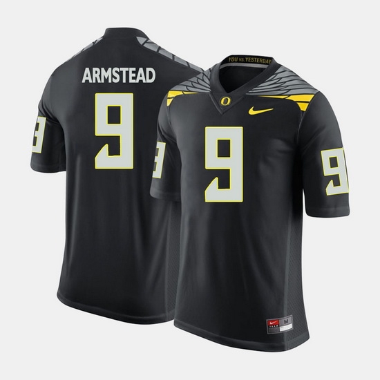 Men Oregon Ducks Arik Armstead College Football Black Jersey Men Oregon Ducks Arik Armstead College Football Black Jersey