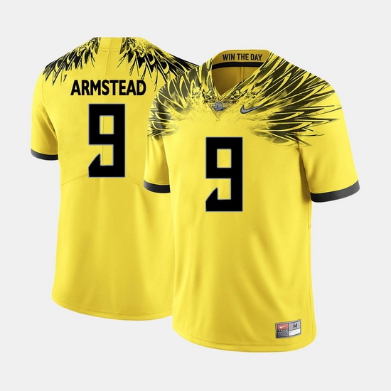 Men Oregon Ducks Arik Armstead College Football Yellow Jersey Men Oregon Ducks Arik Armstead College Football Yellow Jersey