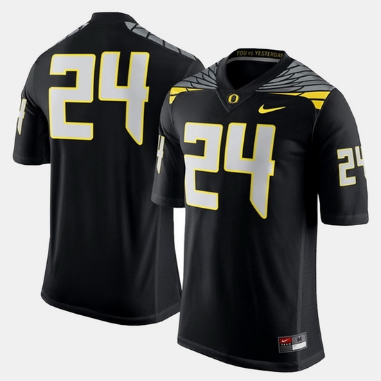 Men Oregon Ducks College Football Black Jersey Men Oregon Ducks College Football Black Jersey