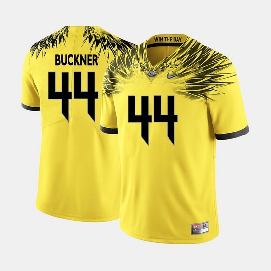 Men Oregon Ducks Deforest Buckner College Football Yellow Jersey Men Oregon Ducks Deforest Buckner College Football Yellow Jersey