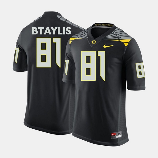 Men Oregon Ducks Evan Baylis College Football Black Jersey Men Oregon Ducks Evan Baylis College Football Black Jersey