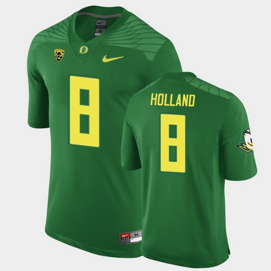 Men Oregon Ducks Jevon Holland Replica Green Game Football Jersey Men Oregon Ducks Jevon Holland Replica Green Game Football Jersey