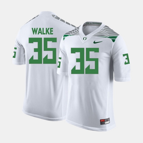Men Oregon Ducks Joe Walker College Football White Jersey Men Oregon Ducks Joe Walker College Football White Jersey