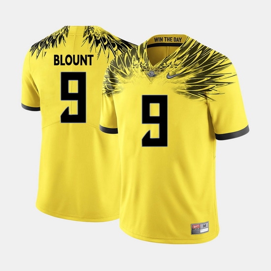 Men Oregon Ducks Legarrette Blount College Football Yellow Jersey Men Oregon Ducks Legarrette Blount College Football Yellow Jersey