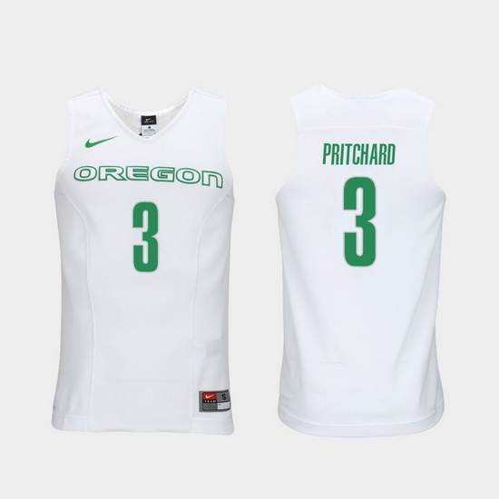 Men Oregon Ducks Payton Pritchard White Elite Authentic Performance College Basketball Jersey Men Oregon Ducks Payton Pritchard White Elite Authentic Performance College Basketball Jersey
