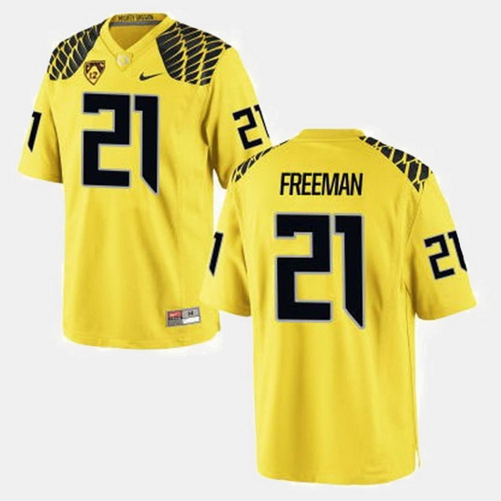 Men Oregon Ducks Royce Freeman College Football Yellow Jersey Men Oregon Ducks Royce Freeman College Football Yellow Jersey