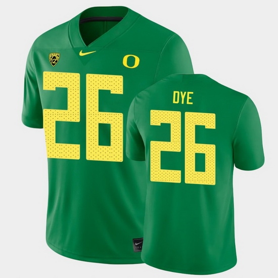 Men Oregon Ducks Travis Dye College Football Green Game Jersey Men Oregon Ducks Travis Dye College Football Green Game Jersey
