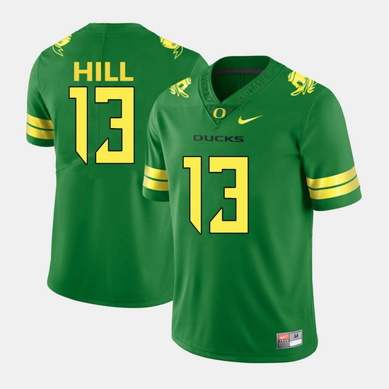 Men Oregon Ducks Troyhill College Football Green Jersey Men Oregon Ducks Troyhill College Football Green Jersey
