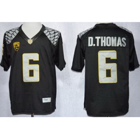 Oregon Duck 6 De'Anthony Thomas Black Limited NCAA Jerseys Oregon Duck 6 De'Anthony Thomas Black Limited NCAA Jerseys