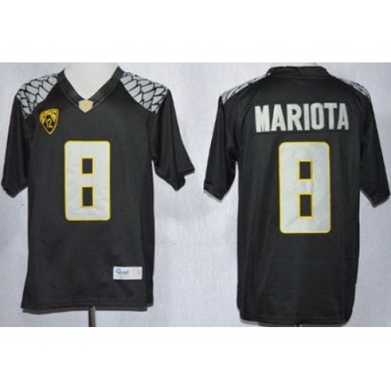 Oregon Duck 8 Marcus Mariota Black Limited NCAA Jerseys Oregon Duck 8 Marcus Mariota Black Limited NCAA Jerseys