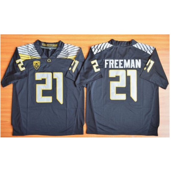 Oregon Ducks #21 Royce Freeman Black Limited Stitched NCAA Jersey Oregon Ducks #21 Royce Freeman Black Limited Stitched NCAA Jersey