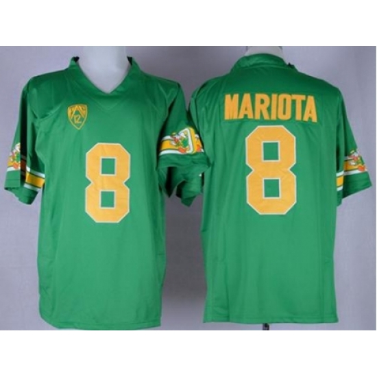 Oregon Ducks #8 Marcus Mariota Green 1994 Throwback Stitched NCAA Jersey Oregon Ducks #8 Marcus Mariota Green 1994 Throwback Stitched NCAA Jersey