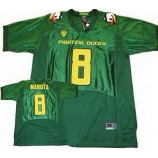 Oregon Ducks #8 Marcus Mariota Green NCAA Football Jersey Oregon Ducks #8 Marcus Mariota Green NCAA Football Jersey