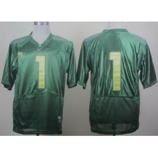Oregon Ducks No.1 Fan Green Pro Combat Pac-12 College Football Jerseys Oregon Ducks No.1 Fan Green Pro Combat Pac-12 College Football Jerseys