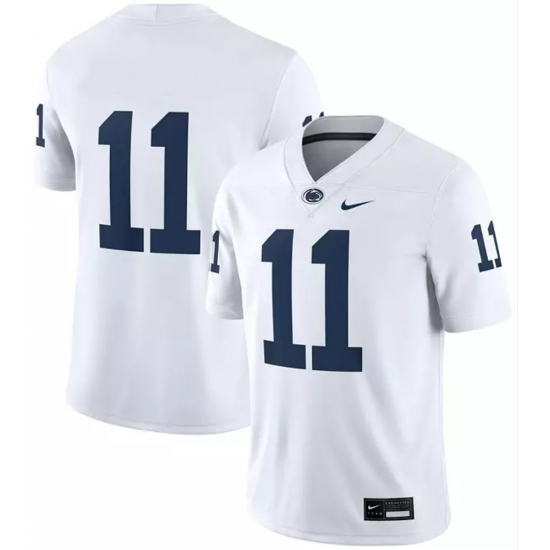 Nike Men's Penn State Nittany Lions #11 White No Name Jersey Nike Men's Penn State Nittany Lions #11 White No Name Jersey
