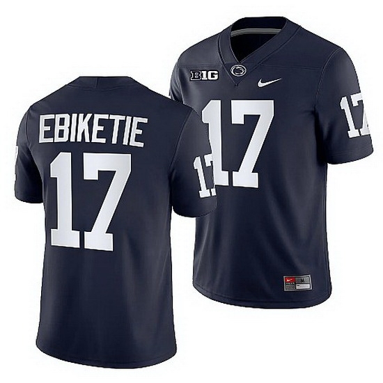 penn state nittany lions arnold ebiketie navy college football men jersey penn state nittany lions arnold ebiketie navy college football men jersey