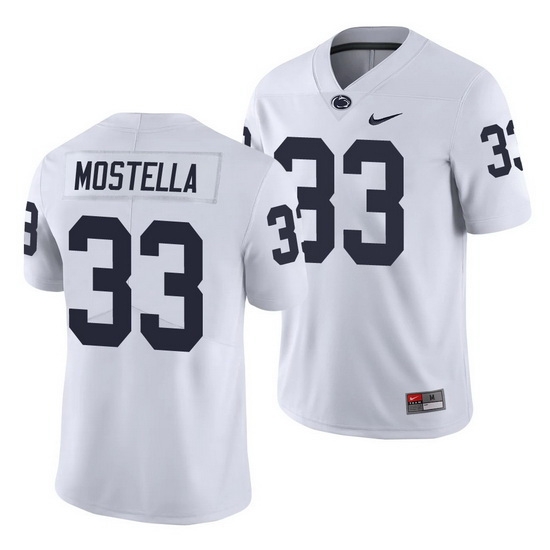 penn state nittany lions bryce mostella white limited men's jersey penn state nittany lions bryce mostella white limited men's jersey