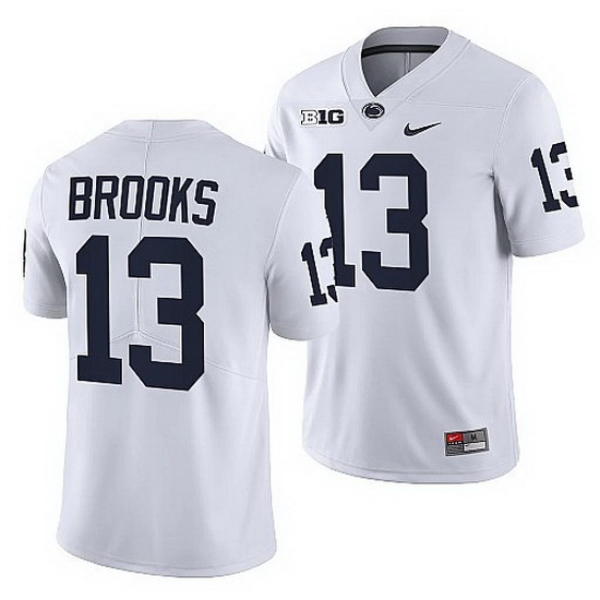 penn state nittany lions ellis brooks white college football men jersey penn state nittany lions ellis brooks white college football men jersey
