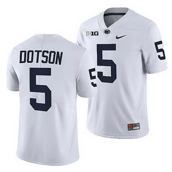 penn state nittany lions jahan dotson white college football men jersey penn state nittany lions jahan dotson white college football men jersey