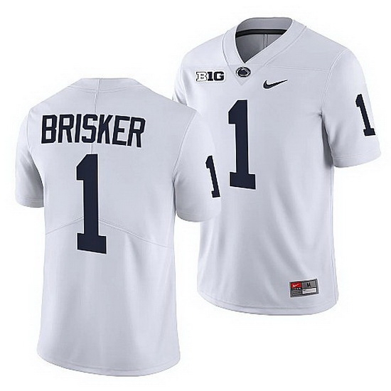 penn state nittany lions jaquan brisker white college football men jersey penn state nittany lions jaquan brisker white college football men jersey
