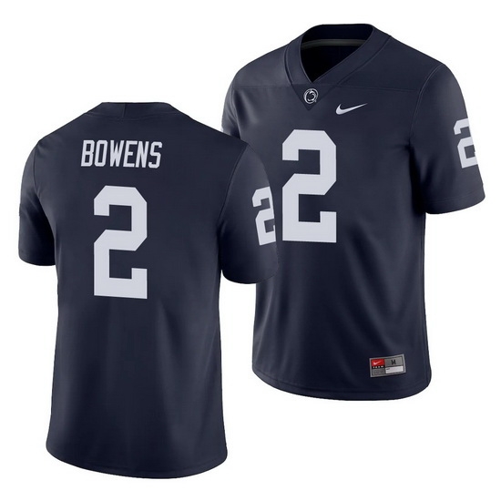 penn state nittany lions micah bowens navy college football men's jersey penn state nittany lions micah bowens navy college football men's jersey
