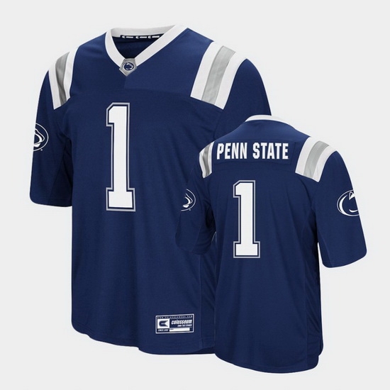 penn state nittany lions navy foos ball football men's jersey penn state nittany lions navy foos ball football men's jersey