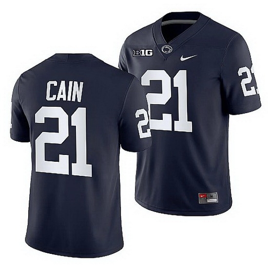 penn state nittany lions noah cain navy college football men jersey penn state nittany lions noah cain navy college football men jersey