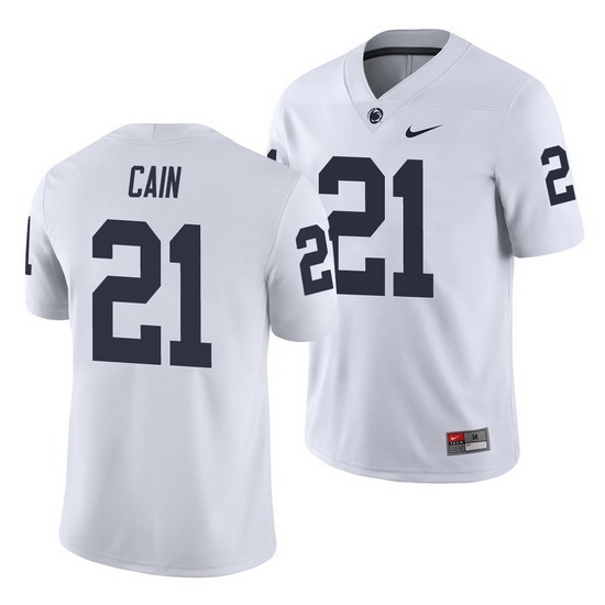 penn state nittany lions noah cain white college football men's jersey penn state nittany lions noah cain white college football men's jersey