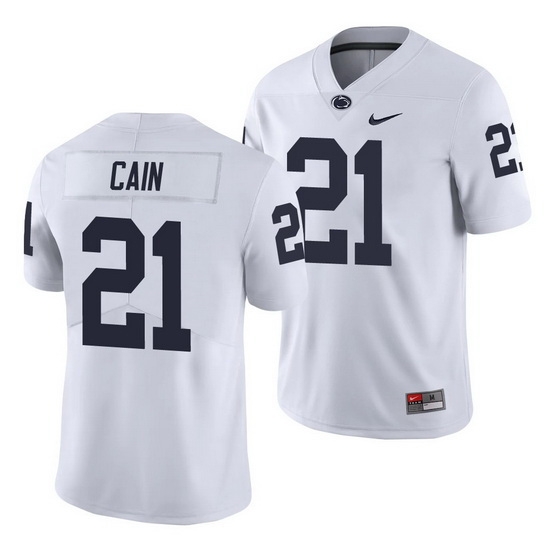 penn state nittany lions noah cain white limited men's jersey penn state nittany lions noah cain white limited men's jersey
